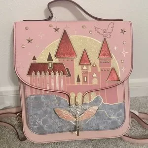 Danielle Nicole Friends mini Backpack Purse Light Pink Friends + Keychain Sofa Danielle Nicole | Bags | Friends Mini Backpack Central Perk  main image 3